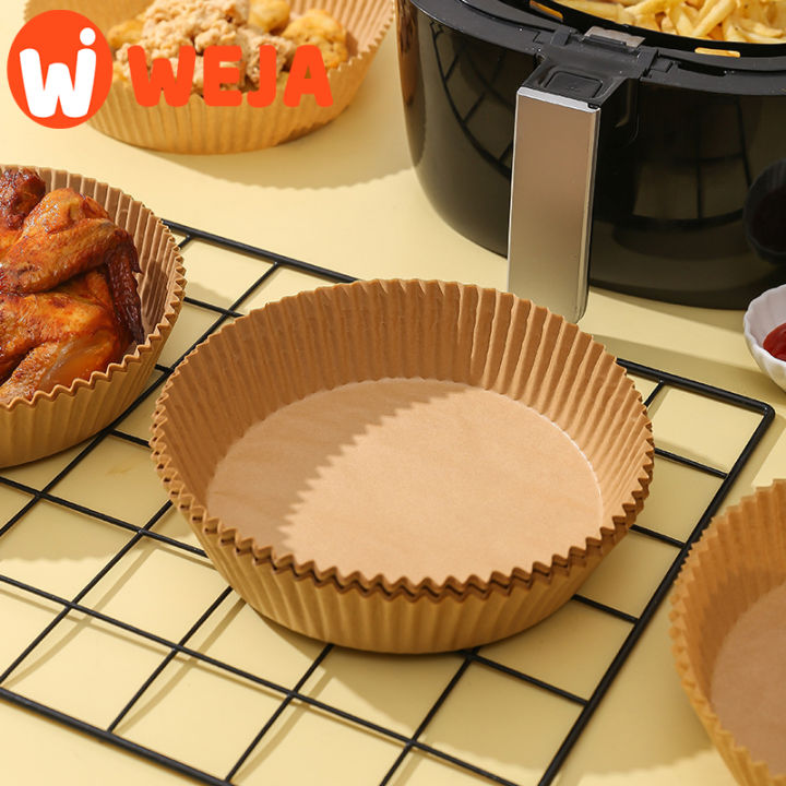 Air fryer paper holder disposable food-grade oil-absorbing paper high temperature resistant baking food silicone oil paper tray