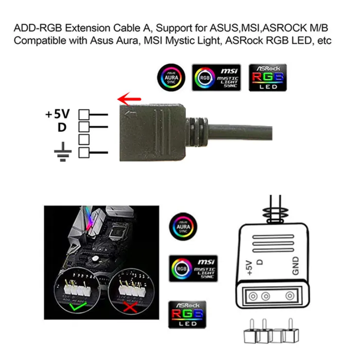 Desk%20Computer%20Case%20Led%20Strip%205v%203pin%20Header%20Powered%20Ws2812b%20Ic%205050%20Smd%20Individual%20Pixel%20Rgb%20Black%20Pc%200.5m%201m%201.5m%202m%20-%20Image%203