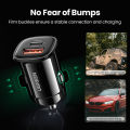 UGREEN USB Car Charger 30W Quick Charge 4.0 QC4.0 QC3.0 PD Type C Fast Car USB Charger For iPhone Xiaomi Samsung Google. 