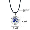 League Of Legends Arcane Season 2 Same Style Jinx Ekko Head Portrait Rotating Blue Rose Pendant Necklace Lovers Fans Gifts Layor. 
