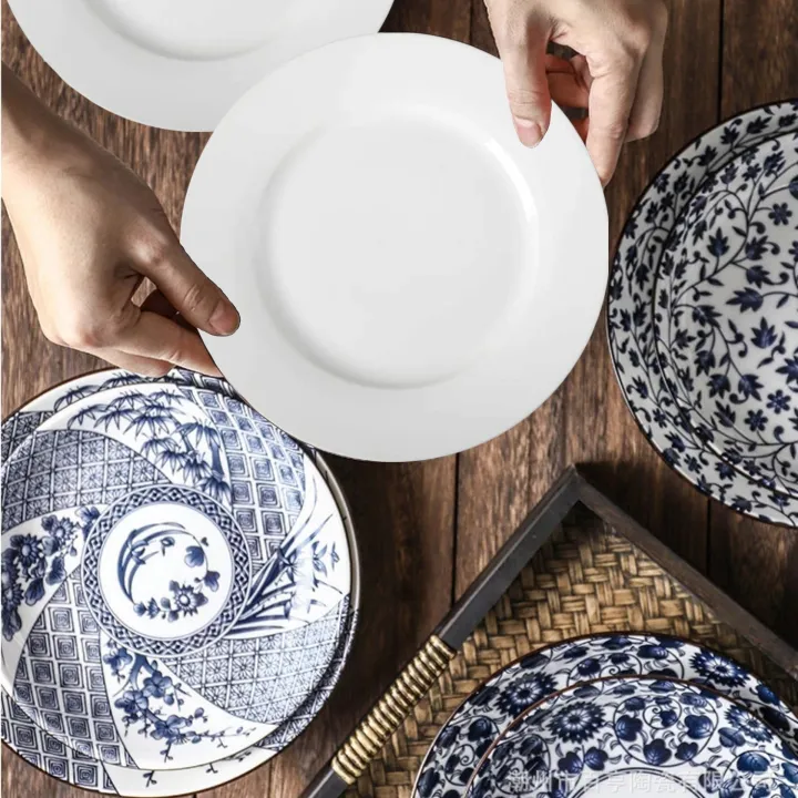 7%20inch%206Pc's%20%20Round%20White%20Coupe%20Rim%20Ceramic%20Porcelain%20Dinner%20Deep%20Soup%20Plates%207%20inch%206%20pieces%20set%20-%20Image%204