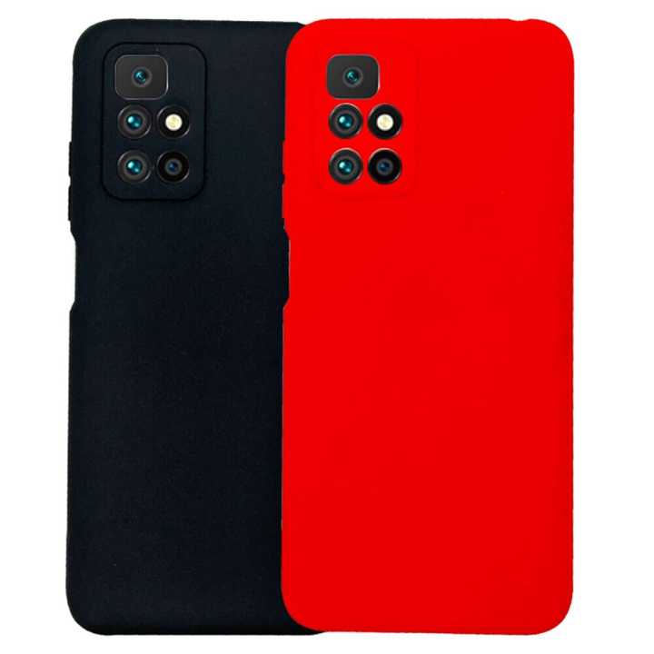 Ultra Slim Xiaomi Mi Soft Silicon Case For Redmi 10 Matte TPU Rubber Back Cover