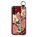 Chinese style Lanyard Phone Case For Samsung Galaxy A15 fashion old lady Kickstand for mom protective Soft case Durable. 