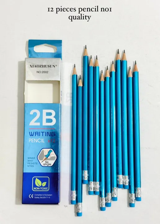 Writing%20pencil%20sketching%20pencil%202B%20pencil%2012pcs%20pencils%20-%20Image%205