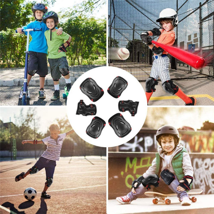 6pcs/set%20Skateboard%20Ice%20Roller%20Skating%20Protective%20Gear%20Elbow%20Pads%20Wrist%20Guard%20Cycling%20Riding%20Knee%20Protector%20For%20Kids%20Men%20Women%20-%20Image%205