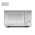Black and Decker 30L Stainless Steel Mirror Finish Microwave Oven With Grill MZ30PGSS-B5. 