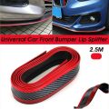 Samuari Car Lip kit -Carbon Fibre with Red line. 