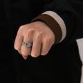 Feng Shui Adjustable Ring Buddhist Mantra Attract Wealth Lucky Open Ring. 