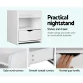 VTEC FURNITURE Modern One Drawer Bedside Cupboard. 