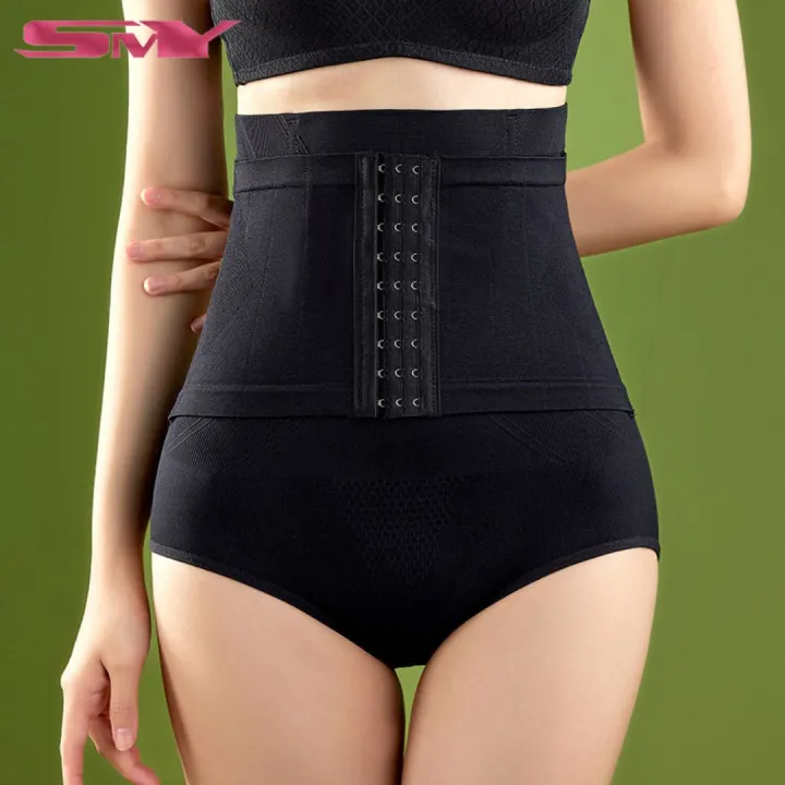 SMY Solid Color Large Belly Shaping Underwear - Slimming Belt for Women's Waistline