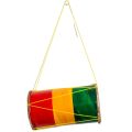 Wooden Hand Drum for Kids Sri Lankan Traditional Beraya | Small Toy Percussion Drum for Children Cultural Events School Functions Sinhala Avurudu Festival Musical IWooden Hand drum for kids sri lankan traditional drum kids drum Beraya small toy percussion. 