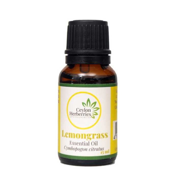 Ceylon Herberries Lemongrass Essential Oil 15 Ml And 30 Ml