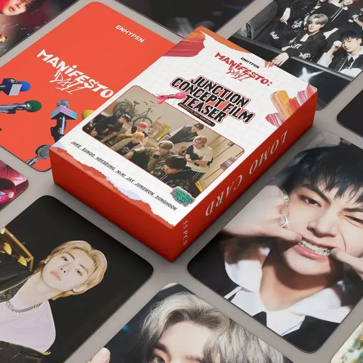 ENHYPEN%20Manifesto%20Kpop%20Lomo%20Sticker%20Cards%2032%20Pcs%20Album%20Poster%20Stickers%20Heeseung,%20Jay,%20Jake,%20Sunghoon,%20Sunoo,%20Jungwon%20Ni-ki%20-%20Image%205