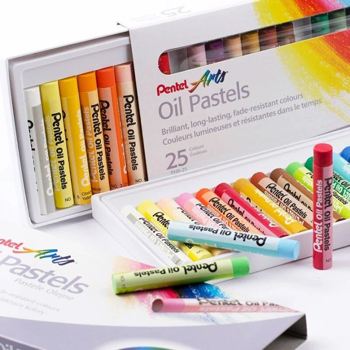 Pentel%2012/16/25/36/50Colors%20Oil%20Pastel%20Crayon%20Graffiti%20Soft%20Oil%20Pastel%20Painting%20Pen%20for%20Artist%20Student%20Drawing%20Art%20Supplies%20-%20Image%203