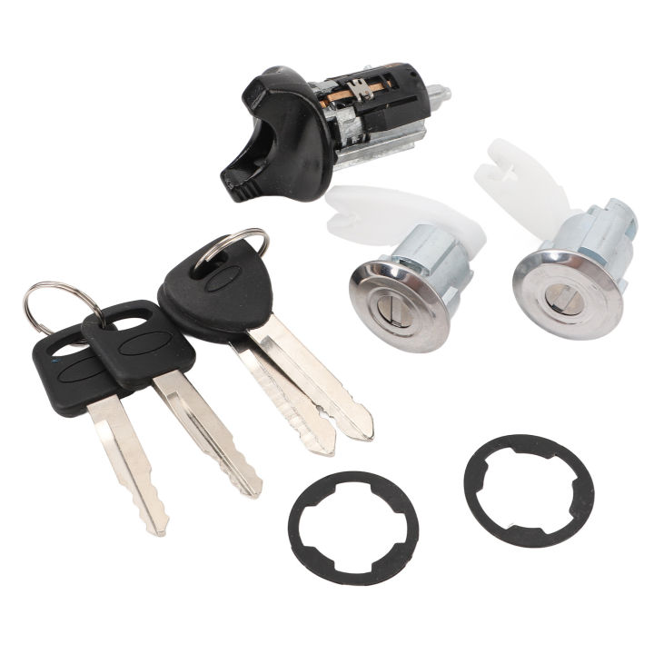 AEIOU Door Lock Cylinder Set W/2 Keys – Keyed Alike For Ford F-150/250/350 1992-1995 (F2UZ1522050A)