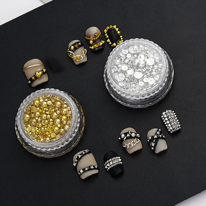1%20Bottle%20Nail%20Metal%20Rivets%20Punk%20Gold%20Silver%20Flat%20Bottom%20Nail%20Art%20Decorations%203D%20Metal%20Bead%20Or%20Nail%20Designs%20Manicure%20Charm%20-%20Image%204