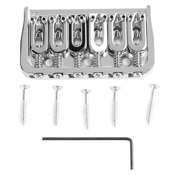 Guitar%20Fixed%20Bridge,%20Strong%20Compatibility%20Electric%20Guitar%20Fixed%20Bridge%20Adjustable%20Metal%20for%20Replacement%20-%20Image%202