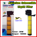 RS Electrical Aquarium Submersible Filter 1800lh Fish Tank Filter 30W. 