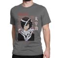 Men Bungo Stray dogs Dazai Osamu T shirt anime cotton clothing creative short sleeve o neck tee shirt original T-shirt. 