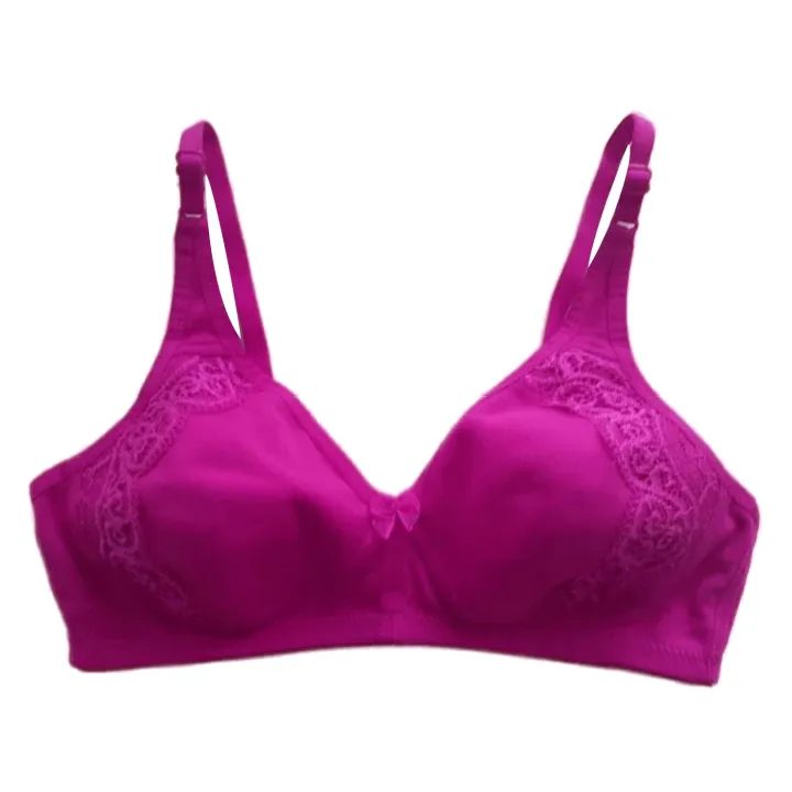 Softskin molded Seamless soft cup Lace Bra & Panty Set