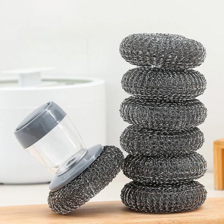 Rust Cleaner Scraper 【hot】 Cleaner Kitchen Rust Pot Pans Cleaning Scrubber Steel Rust ...