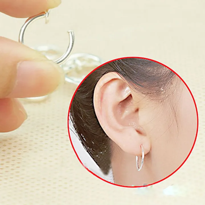 8%20Pcs%20Non-Piercing%20Fake%20Spring%20Septum%20Nose%20Hoop%20Lip%20Ear%20Ring%20Clip%20On%20Jewelry%20-%20Image%205
