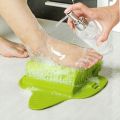 Foot scrubber cleaner brush leg non slip anti slip with suction cups foot cleaning brush shower foot scrubber cleaner brush for dead skin remover Foot Massage Brush Spa For Adults Foot Massage Brush Remove Feet of Dead Skin Brush. 