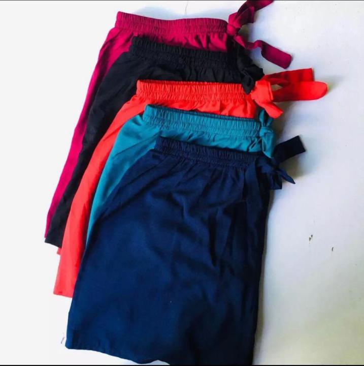 Casual%20Hot%20Shorts%20for%20Women%20-%20Travel-Friendly,%20Viscose%20Fabric%20-%20Image%204
