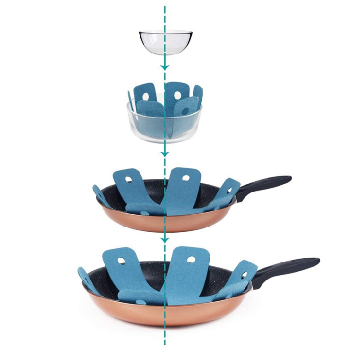 Pot Pan Protectors Pan Pot Separator Pads for Stacking and Protecting ...