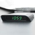 Car Clocks with Night Display Thermometer Auto Internal Stick-on Digital Watch Solar Powered 24-Hour Car Clock. 
