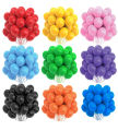 10" Color Balloon (100) Packet Birthday Decoration Balloons. 