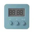 Mini Elec-tronic Timer Study Kitchen Timer Positive and Countdown Timing Function Time Manager with Loud Alarm Large LCD Screen for Children Students Teachers Adults Elderly Classroom Study Work Sport Exercise Cooking. 