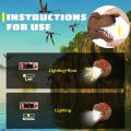 Kids Headlamp Dinosaur Headlamp for Children Kids Dinosaur Toys Child Head Flashlight T-Rex Dinosaur Head Lamp Christmas Gift. 