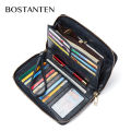 【BestGO】Women Wallet Wristlet Leather Ladies  Bifold Clutch Checkbook Credit Card Holder Organizer Purse. 