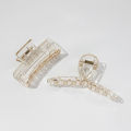 Ins Style Transparent Acrylic Large Hair Clips For Women Girls Elegant Hair Accessories. 