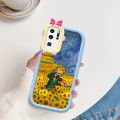 DuBaiNi Case For Huawei P30 Pro Fashion Sunflower Oil Painting Abstract Wind Van Gogh Monster Lens Protective Phone Casing Silicone Soft Cover. 