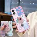 Waterproof Protective Phone Case For Honor X5 Cute Cartoon Phone Pouch Dirt-resistant Embroidery Anti-dust 3D Silicone. 