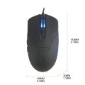 【ZIME】3D Type C Wired Mouse Gaming Mouse Silent Ergonomics Optical Mouse 2400 DPI Computer Mouse Gamer for PC/Laptop/Desktop. 