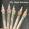 Creative Kawaii Cute Gel Pens Fashion Quick-Drying Sign Pen Office Accessories School Supplies Aesthetic Pens Ballpoint Pen. 