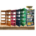 5 Layer Storage Rack, Book Shelf, Storage Rack for Home, Plastic Racks for Storage. 
