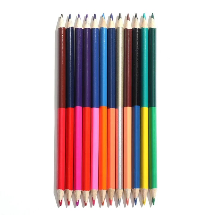 12%20s%20Double%20Head%20Sketching%20Pencils%20Color%20Colored%20Pencils%20Set%20Set%20Coloring%20Drawing%20Painting%20Pencils%20Art%20Student%20Artist%20Supplies%20-%20Image%204