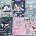 1PCS Kawaii Japanese Style Cute Cartoon Kuromi Printed Pattern Notebook Account Notepad Diary Student Notebook [RAIN]. 