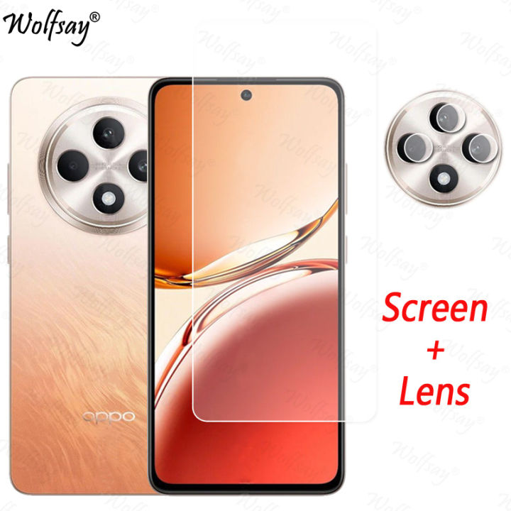 Camera Len Protector For Oppo Reno12 F 4G Screen Protector Tempered Glass For Oppo Reno 12F 11F Glass For Oppo Reno 12F 4G Glass
