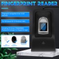 Compact USB Fingerprint Reader Scanner Reliable Biometric Access Control Attendance System. 