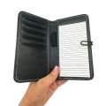Compact Leather Pocket Notepad & Cardholder Case. 