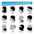 LaoXzhongX Megadeths Rock Band Bandana Neck Gaiter UV Protection Face Scarf Cover Women Men Heavy Metal Band Headwear Tube Balaclava. 