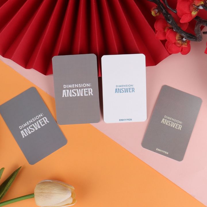 Kpop%20ENHYPEN%20Album%20DIMENSION%EF%BC%9AANSWER%20Photo%20Card%20for%20Fans%20Gift%20-%20Image%204