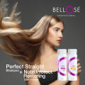 Bellose perfect straight hair shampoo 250ML + Bellose nutri protect Restoring conditioner 250ML. 