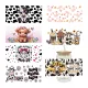 3D UV DTF Transfers Stickers 16oz Cup Wraps Animal Yak Cow Printed For DIY Glass Ceramic Metal Leather Etc. D13888. 