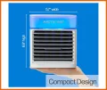 Mini Air Cooler, Arctic Air Pure Chill Evaporative Air Cooler Powerful 3-Speed Personal Cooler, Air Cooler - Powerful, Quiet, Lightweight and Portable Space Cooler with Hydro-Chill Technology. 